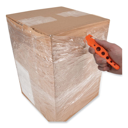 Safety Cutter, 1.2" Blade, 5.75" Plastic Handle, Orange, 5/Pack