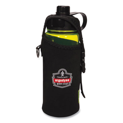 Chill-Its 5151 Plastic Wide Mouth Water Bottle, 34 oz, Lime