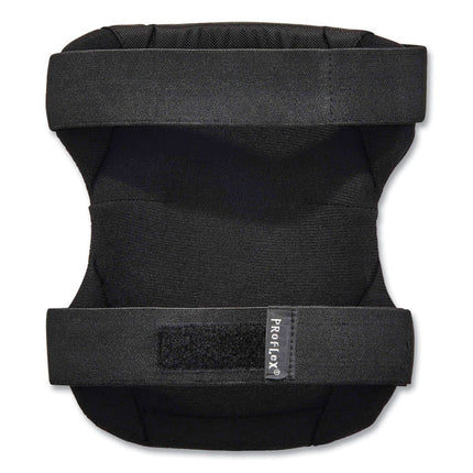 ProFlex 315HL Abrasion-Resistant Knee Pad, Long Textured White Hard Cap, Hook and Loop Closure, Pair