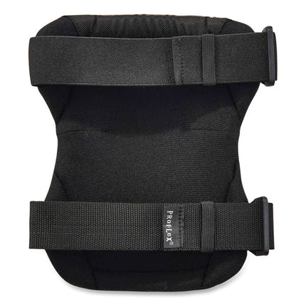 ProFlex 315 Abrasion-Resistant Knee Pads, Long Textured White Hard Cap, Buckle Closure, Pair
