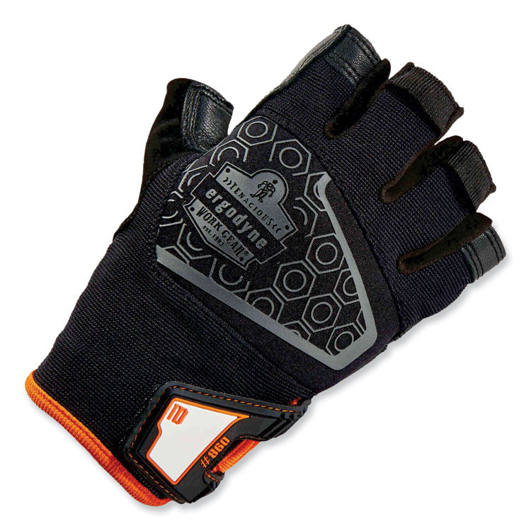 ProFlex 860 Heavy Lifting Utility Gloves, Black, Small, Pair