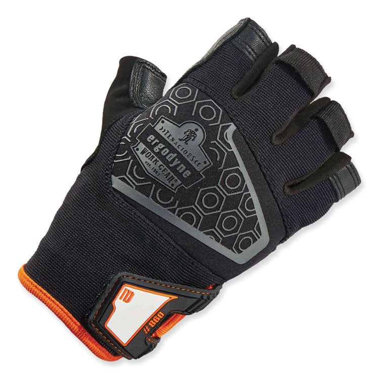 ProFlex 860 Heavy Lifting Utility Gloves, Black, Medium, Pair