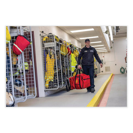 Arsenal 5005 Fire + Rescue Gear Bag, Nylon, 30 x 15 x 15, Red