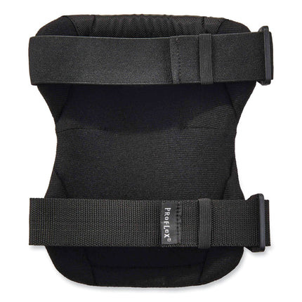 ProFlex 325 Non-Marring Rubber Cap Knee Pads, Buckle Closure, One Size Fits Most, Tan Cap, Pair