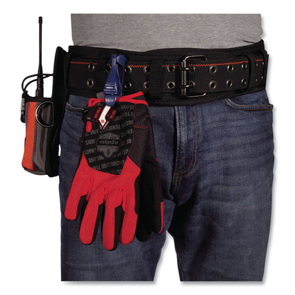 Arsenal 5550 3" Padded Base Layer Tool Belt, Fits Waist 40" to 54", Polyester, Black