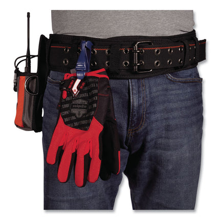 Arsenal 5550 3" Padded Base Layer Tool Belt, Fits Waist 32" to 46", Polyester, Black