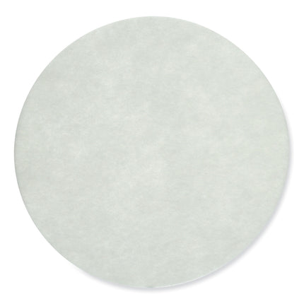 Carpet Bonnet Pad, 20" Diameter, White, 5/Carton