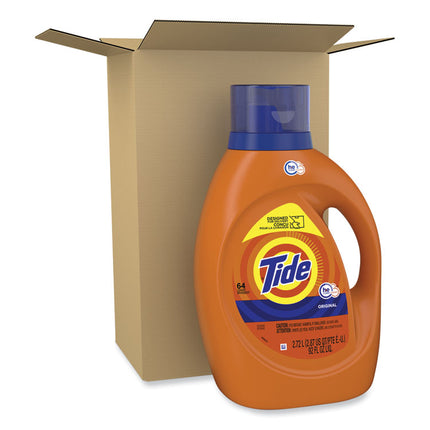 HE Liquid Laundry Detergent, Original Scent, 92 oz Bottle