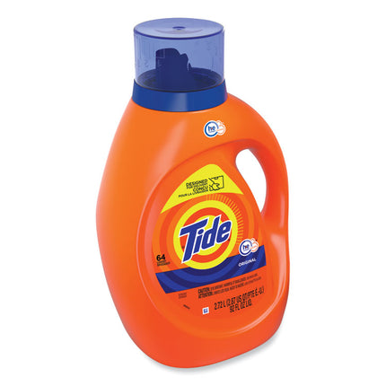 HE Liquid Laundry Detergent, Original Scent, 92 oz Bottle