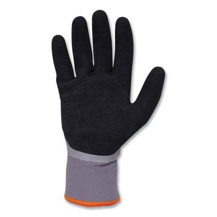 ProFlex 7501-CASE Coated Waterproof Winter Gloves, Gray, X-Large, 144 Pairs/Carton