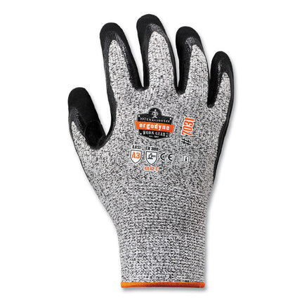 ProFlex 7031-CASE ANSI A3 Nitrile-Coated CR Gloves, Gray, 2X-Large, 144 Pairs/Carton