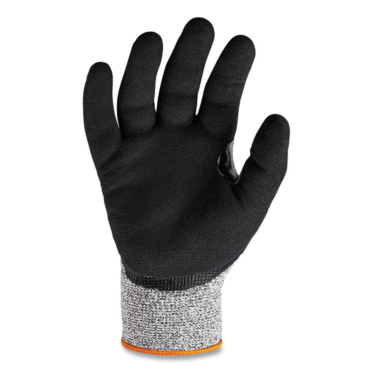 ProFlex 7031-CASE ANSI A3 Nitrile-Coated CR Gloves, Gray, Medium, 144 Pairs/Carton