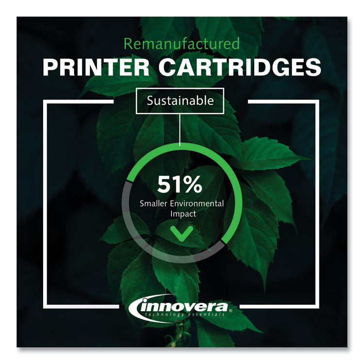 Remanufactured Cyan Toner, Replacement for TN223C, 1,300 Page-Yield