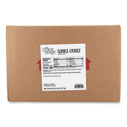 Lick Stix Suckers, Randomly Assorted Flavors, 5 lb Bag