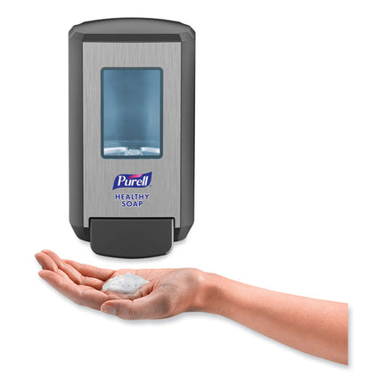 Cs4 Soap Push-Style Dispenser, 1,250 Ml, 4.88 X 8.8 X 11.38, Graphite