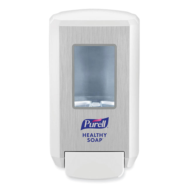 Cs4 Soap Push-Style Dispenser, 1,250 Ml, 4.88 X 8.8 X 11.38, White