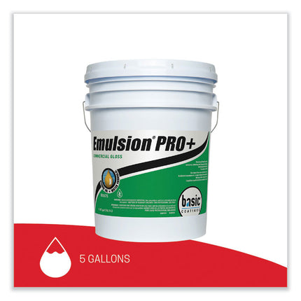 Emulsion Pro+ Floor Finish and Sealer, 5 gal Pail