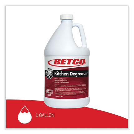 Kitchen Degreaser, Characteristic Scent, 1 gal Bottle, 4/Carton