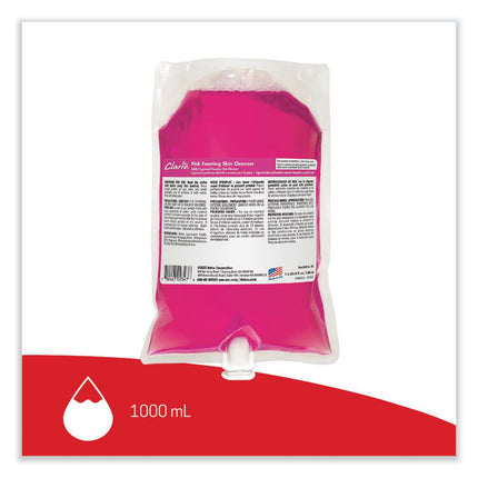 Pink Foaming Skin Cleanser Refill, Fresh Scent, 1,000 mL, 6/Carton