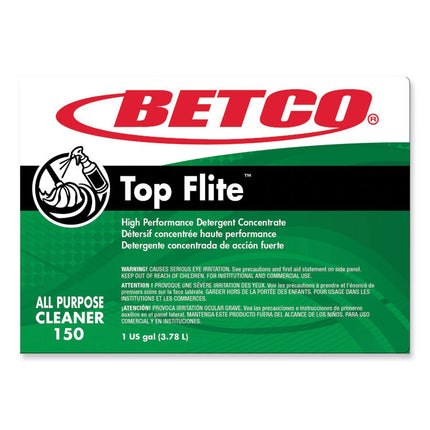 Top Flite All-Purpose Cleaner, Mint Scent, 1 gal Bottle, 4/Carton