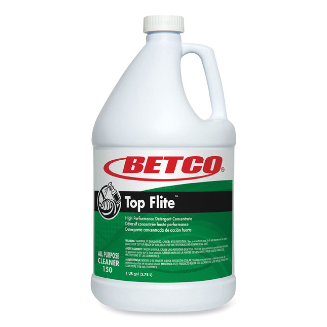 Top Flite All-Purpose Cleaner, Mint Scent, 1 gal Bottle, 4/Carton