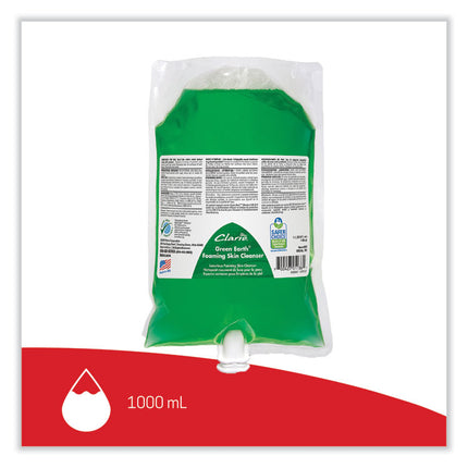 Green Earth Foaming Skin Cleanser Refill, Fresh Meadow Scent, 1,000 mL, 6/Carton