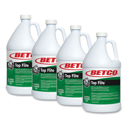 Top Flite All-Purpose Cleaner, Mint Scent, 1 gal Bottle, 4/Carton