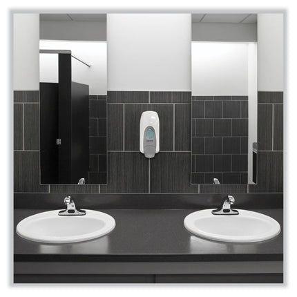 Clario Dispensing System Manual Foam Dispenser, 1,000 mL, 5.11 x 3.85 x 11.73, White, 12/Carton