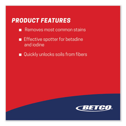 FiberPro Spot Bet Stain Remover, Country Fresh Scent, 32 oz Bottle, 12/Carton