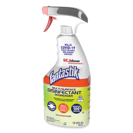 Multi-Surface Disinfectant Degreaser, Herbal, 32 Oz Spray Bottle, 8/carton
