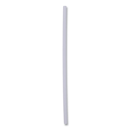 Jumbo Straws, 7.75", Plastic, Translucent, Unwrapped, 250/pack, 50 Packs/carton