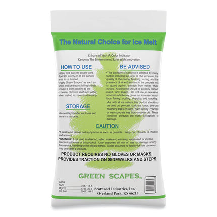 Green Scapes Ice Melt, 50 lb Bag