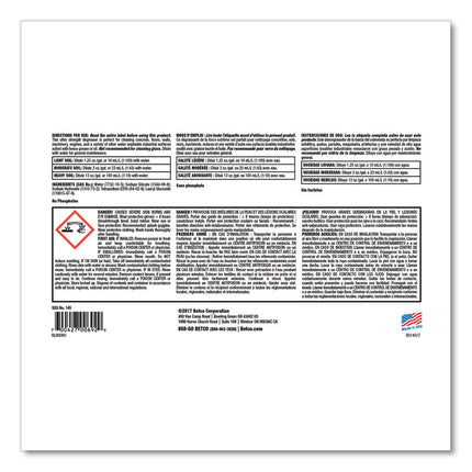 Liquid Chisel Max Non-Butyl Degreaser, Characteristic Scent, 1 gal Bottle, 4/Carton