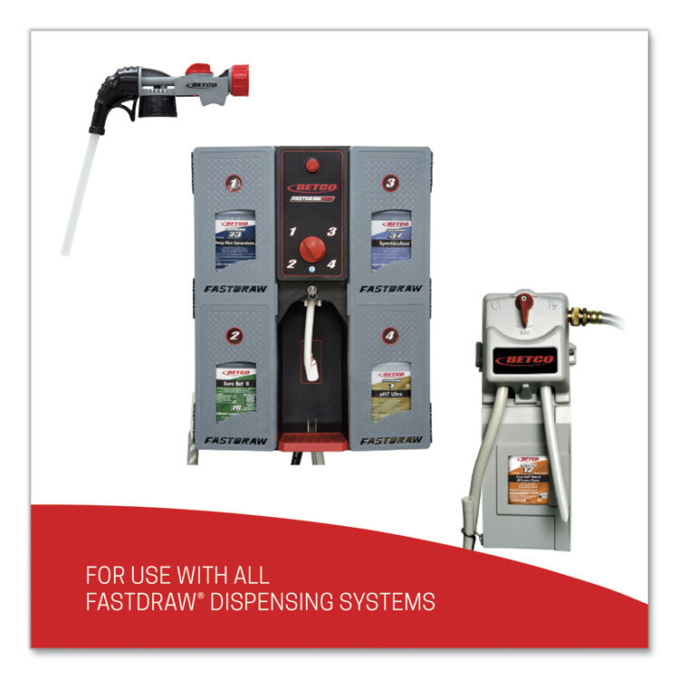 Deep Blue Glass and Surface Cleaner, 2 L Bottle, 4/Carton