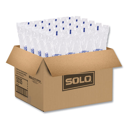 Sundae Cups, 3.5 oz, Plastic, Clear, 50/Bag, 20 Bags/Carton