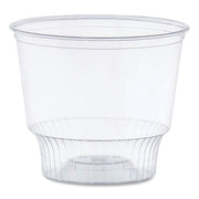 Sundae Cups, 12 oz, Plastic, Clear, 50/Bag, 20 Bags/Carton
