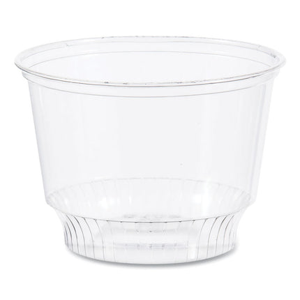 Sundae Cups, 8 oz, Plastic, Clear, 50/Bag, 20 Bags/Carton