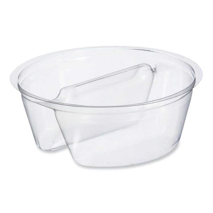 Plastic Cup Insert, 3.5 oz, 3.6" Diameter x 1.3" h, Clear, 1,000/Carton