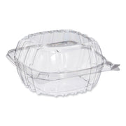 ClearSeal Hinged-Lid Plastic Containers, 5.86 x 3.11, Clear, Plastic, 500/Carton
