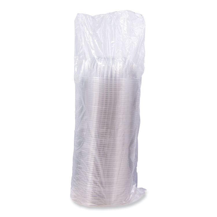 PresentaBowls Clear Bowls, 32 oz, Plastic, 63/Bag, 4 Bags/Carton, 252 Bowls/Carton