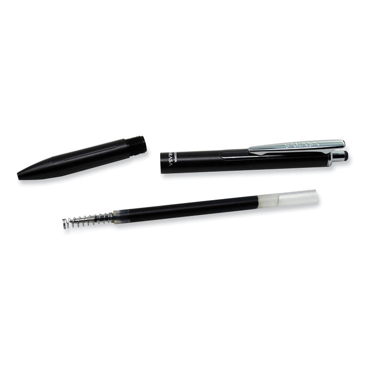 Jf Refill For Jimnie, Sarasa, Ecosarasa, Orbitz, Z-Grip And Gr8 Gel Roller Ball Pens, Medium Conical Tip, Black Ink, 2/pack