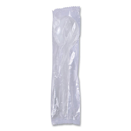 Heavyweight Polystyrene Cutlery, Soup Spoon, Plastic, White, 1,000/Carton