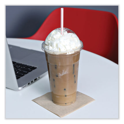 Clear Plastic Cold Cups, 24 oz, 50/Sleeve, 12 Sleeves/Carton