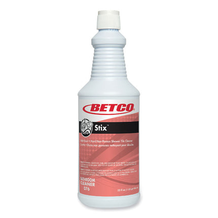 Stix Toilet Bowl Cleaner, Cherry Almond Scent, 32 Oz Bottle, 12/carton