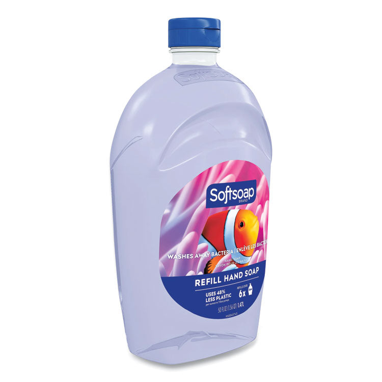 Liquid Hand Soap Refill, Fresh Scent, 50 oz, 6/Carton