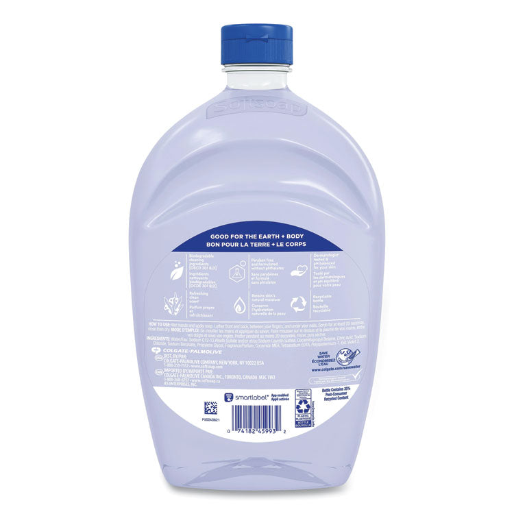 Liquid Hand Soap Refill, Fresh Scent, 50 oz, 6/Carton