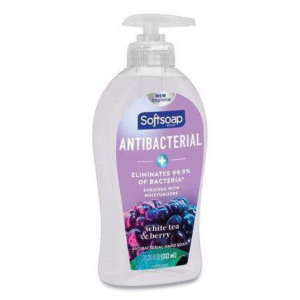 Antibacterial Hand Soap, White Tea and Berry Fusion Scent, 11.25 oz, 6/Carton