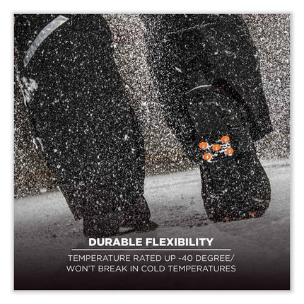 Trex 6310 Adjustable Slip-On Ice Cleats, Medium, Black, Pair