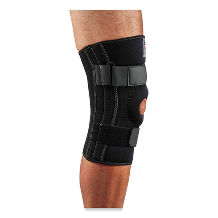 ProFlex 620 Open Patella Spiral Stays Knee Sleeve, Large, Black