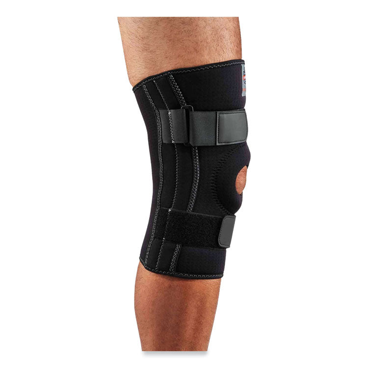 ProFlex 620 Open Patella Spiral Stays Knee Sleeve, X-Large, Black